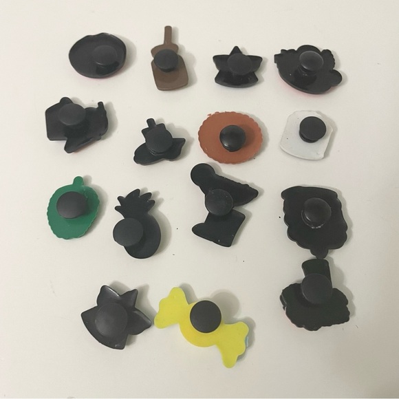 Croc Charm Lot of 15 Food Charms Donut Pineapple Ice Cream - Picture 6 of 12